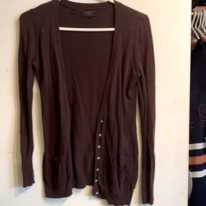 Guess cardigan XS with Rhinestone buttons.
